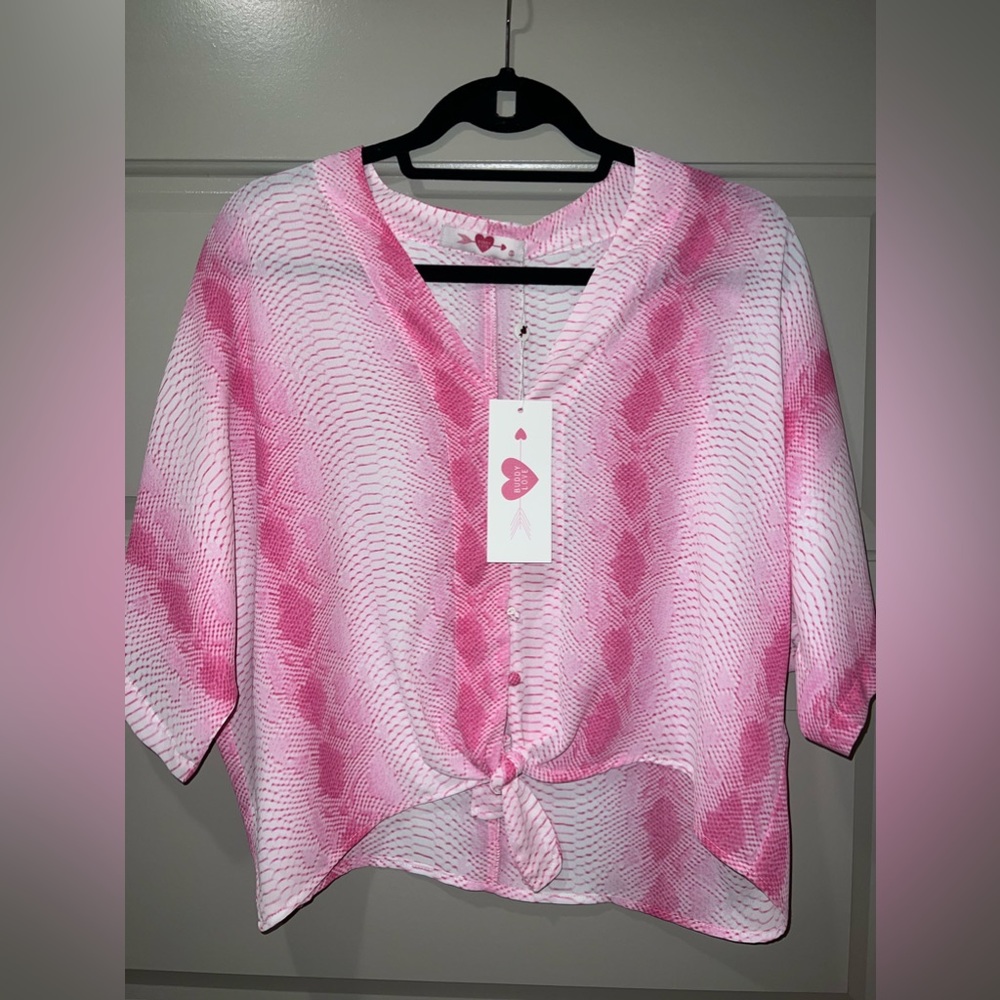 Buddy Love Marco Top (Size Small)